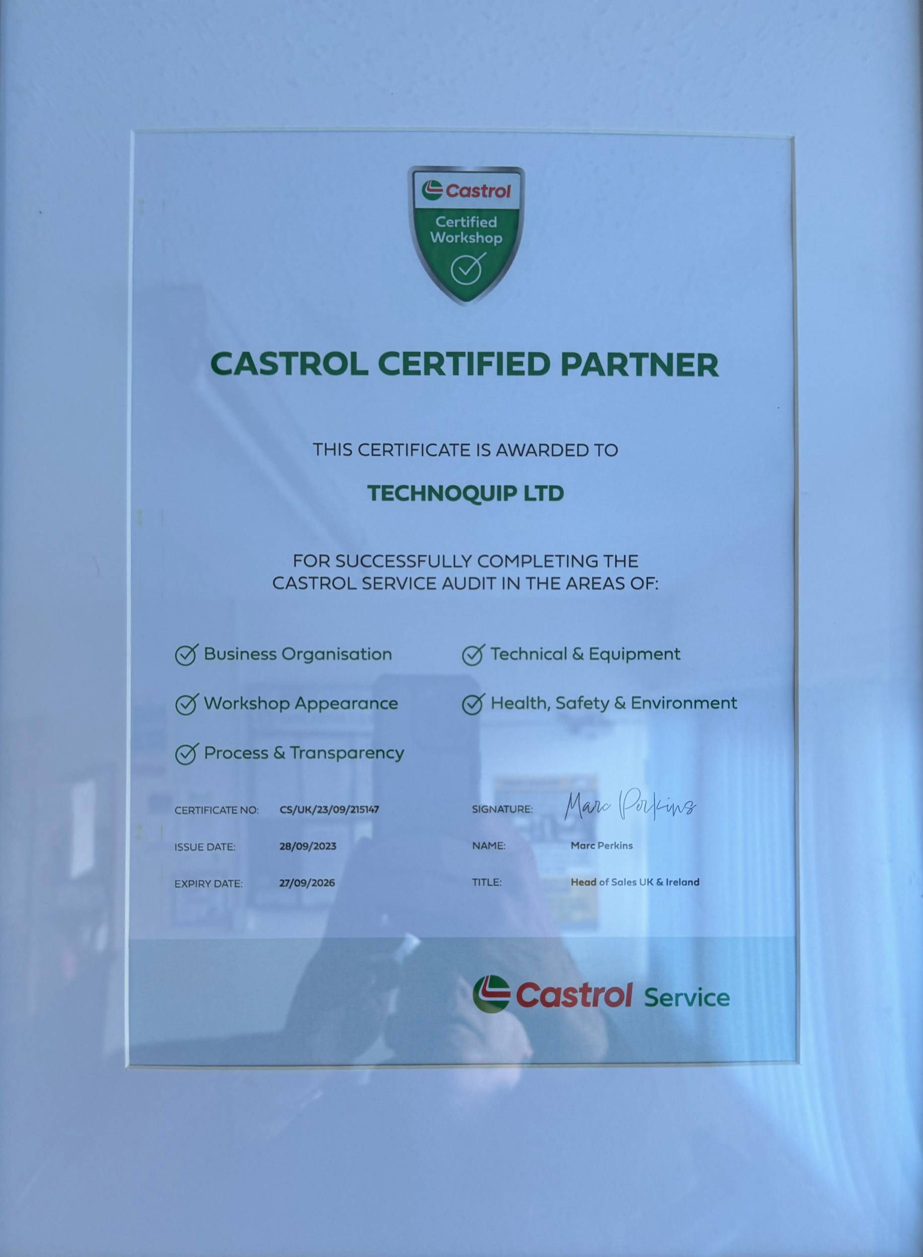 Castrol Certified Partner